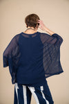 Kings-Road-Fashions-Rundholz-Women-s-T-shirtin-Navy-3340511