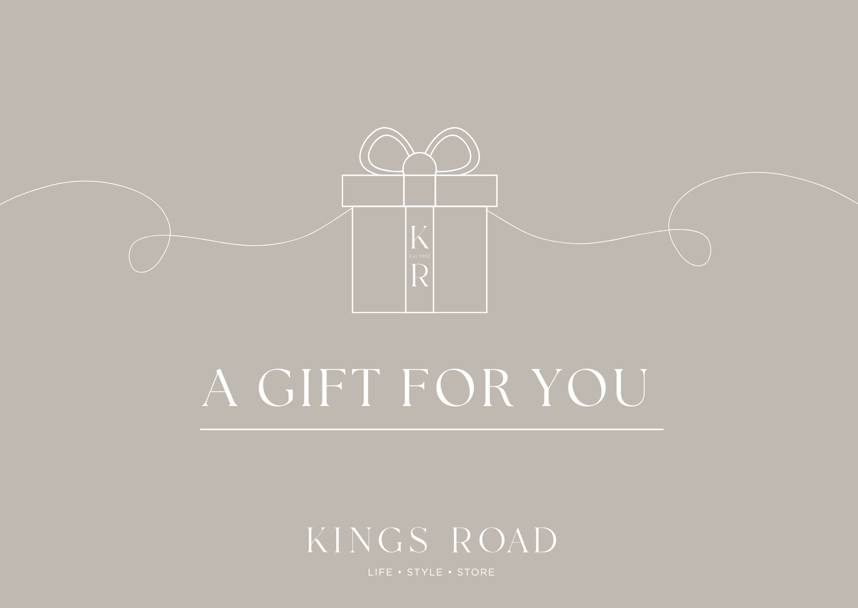 Kings Road Gift Voucher