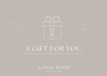 Kings Road Gift Voucher