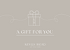 Kings Road Gift Voucher