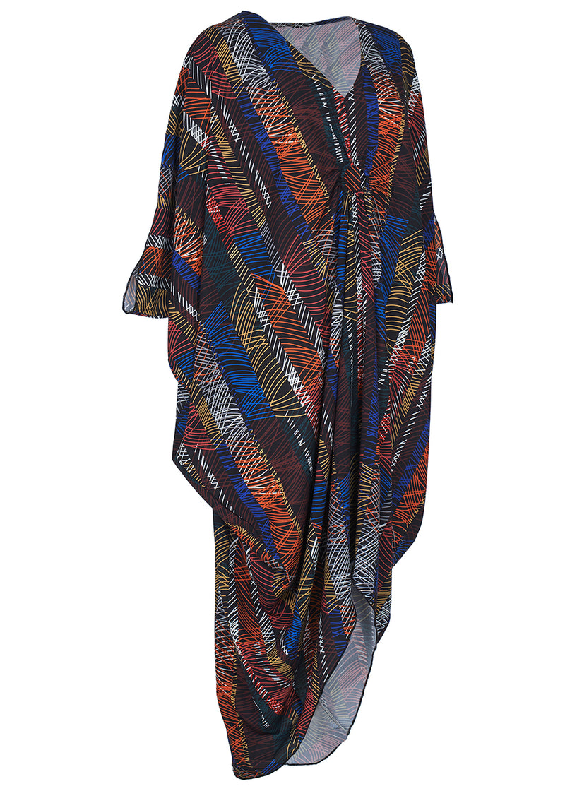 Kozan Kinzi Dress in Crayon Print