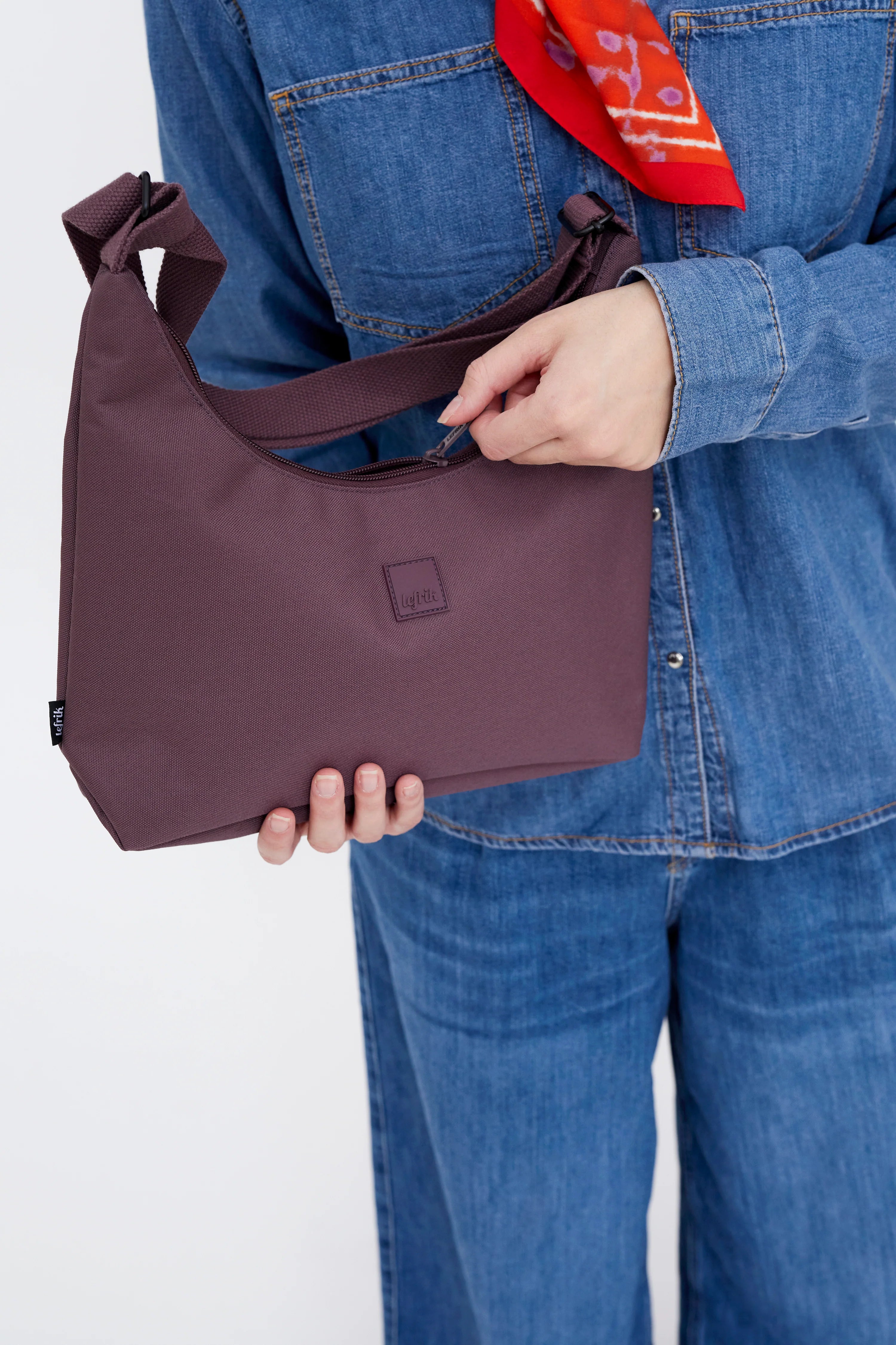 Lefrik - Women's Sustainable Bico Bag Maroon