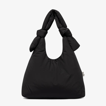 Lefrik - Women's Sustainable Biwa Puffy Bag in Black