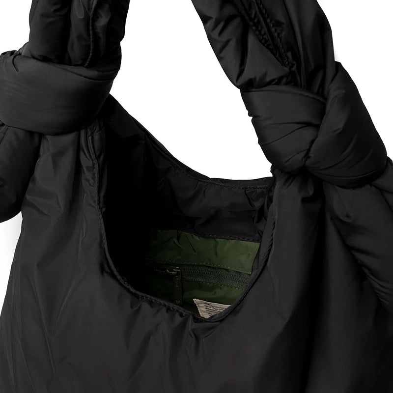 Lefrik - Women's Sustainable Biwa Puffy Bag in Black
