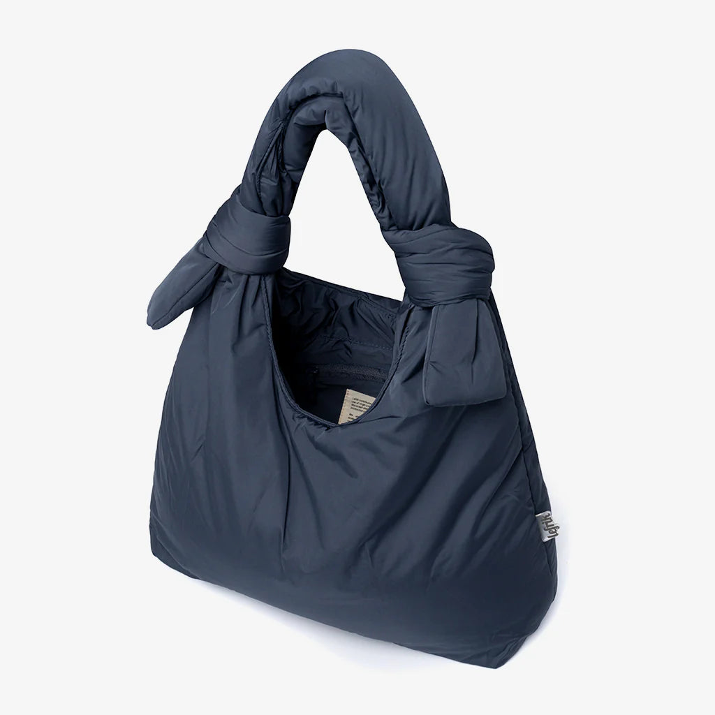 Lefrik - Women's Sustainable Biwa Puffy Bag in Maibon Blue