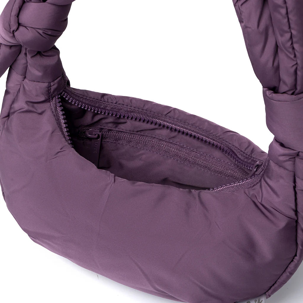 Lefrik - Women's Sustainable Biwa Micro Puffy Midnight Plum