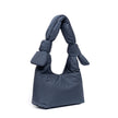 Lefrik - Women's Sustainable Biwa Puffy Mini Bag in Maibon Blue