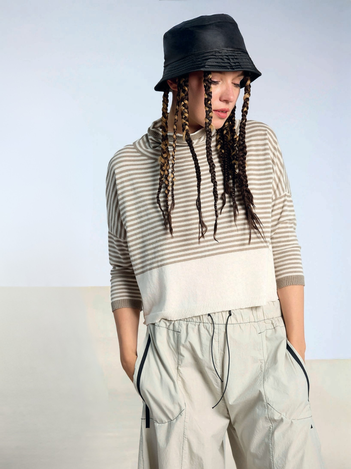 Lurdes-Bergada--Women_s-Cropped-Stripe-Knitted-Top-U268123-1