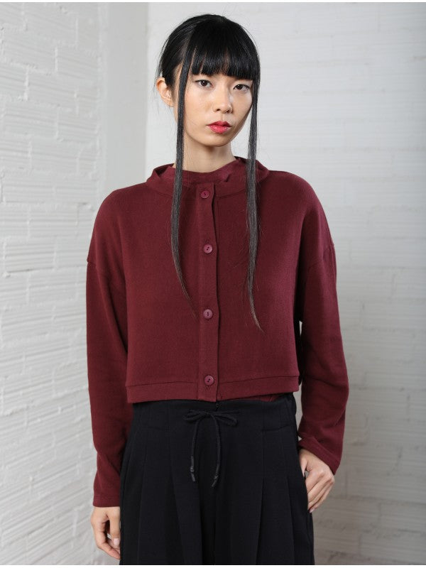 Lurdes-Bergada-AW25-Women_s-T-Shirt-Oxblood-M25-753