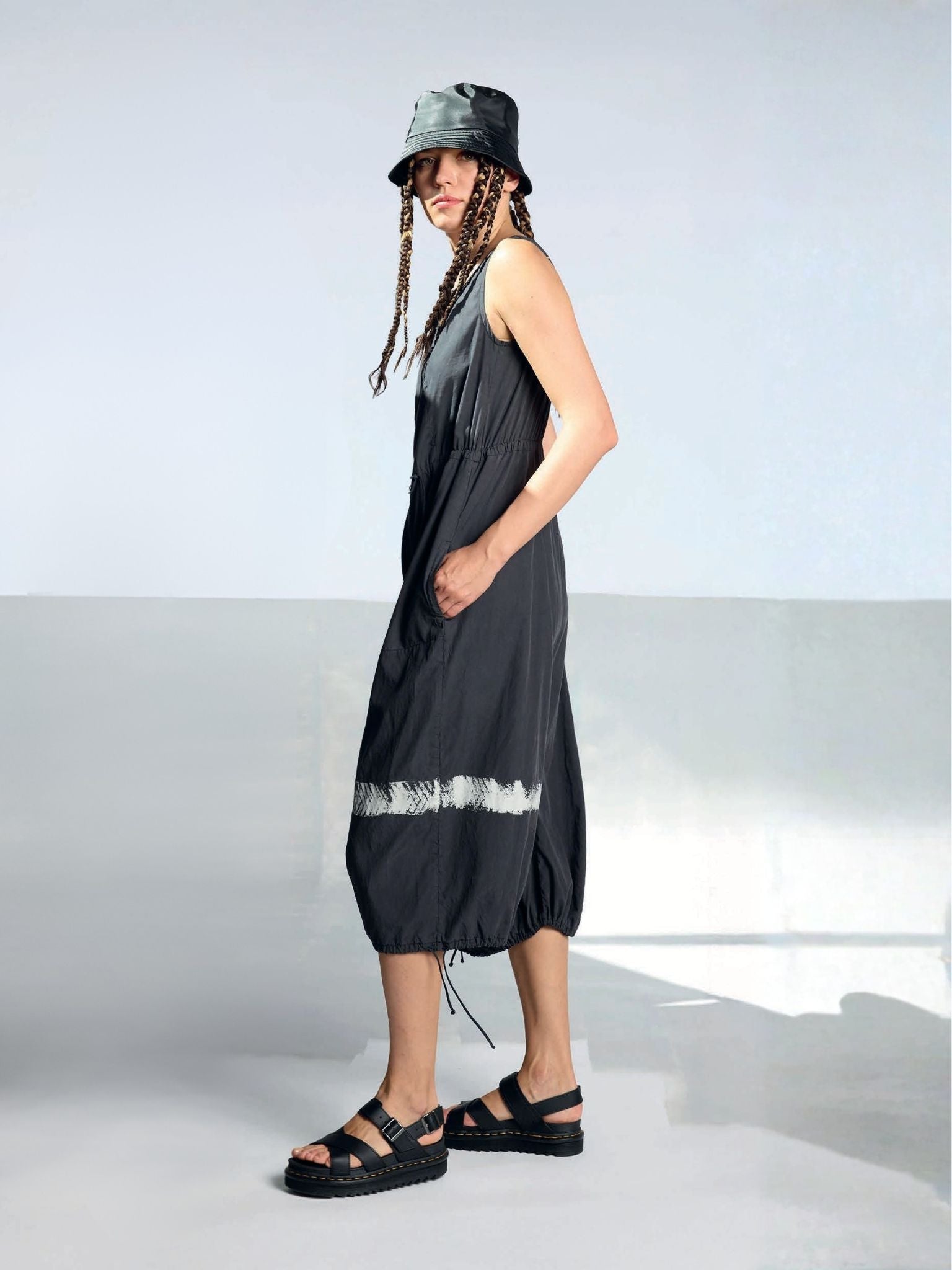 Lurdes -Bergada - SS26-Women's -Balloon -Leg -Placement -Print- Jumpsuit -U26 -470-Kings-Road-Fashions