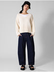 Lurdes-Bergada-SS26-Women_s-Boxy-V--Neck-Cotton-Knit-Bone-U26802-1