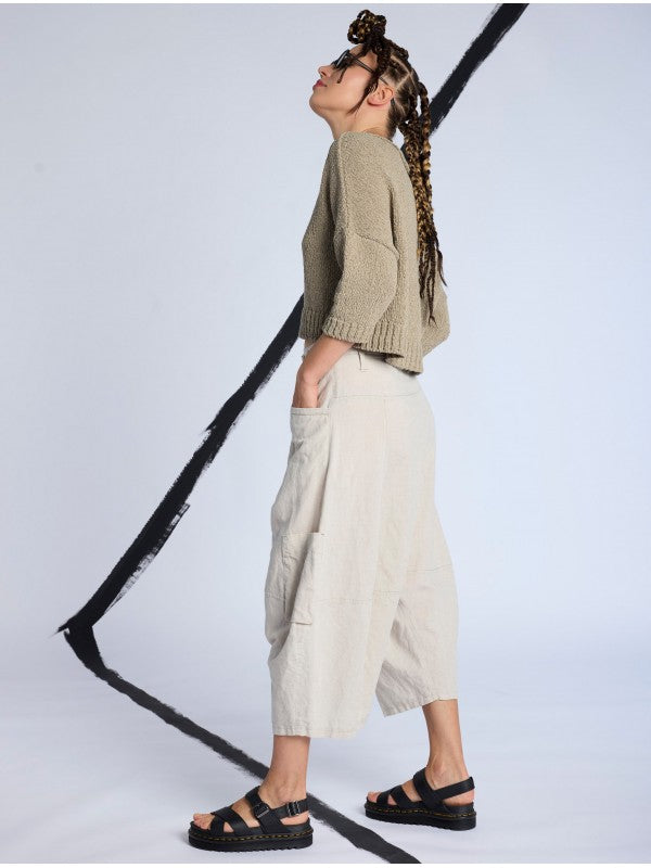 Lurdes-Bergada-SS26-Women_s-Cropped-Boxy-Cotton-Knit-Toasted-U26801-1