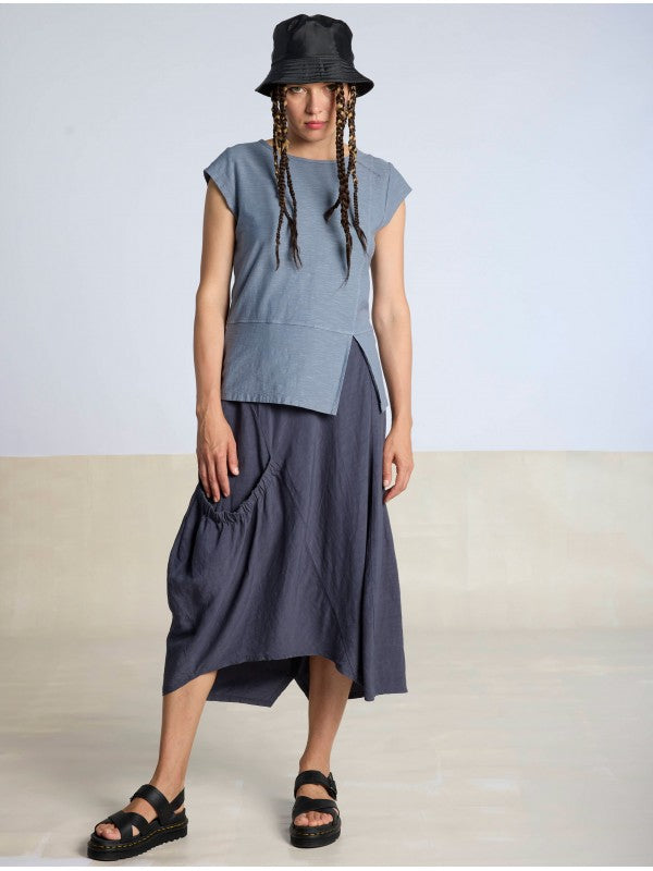 Lurdes-Bergada-SS26-Women_s-Pocket-Skirt-InkU26200-1