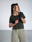 Lurdes- Bergada -SS26- Women's- Textured -Cotton -Barrell -Pant- Sand- U26 340-Kings-Road-Fashions