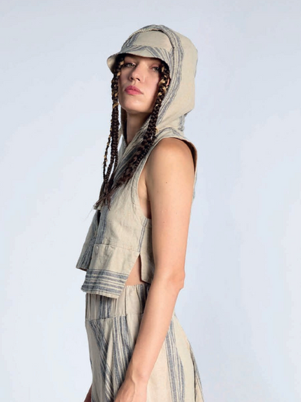 Lurdes-Bergada-Women_s-Asymmetrical-Hoodie-Vest-U26230-1
