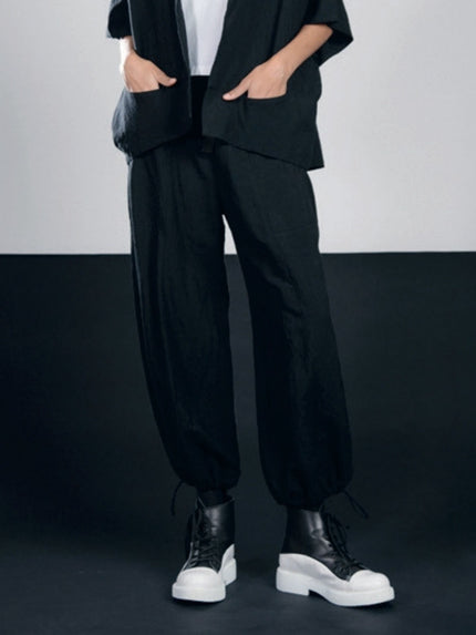 Lurdes-Bergada-AW25-Women_s-Linen-Blend-Black-Trousers-M25-010-1-