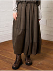 Lurdes Bergada - Women's Peach Skin Cocoon Skirt M26 210
