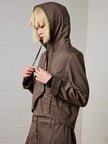 Lurdes Bergada - Women's Peach Skin Fleece Lined Jacket M26 170 in Hazel at Kings Road Fashions, Leighton Buzzard, UK
