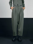 Lurdes-Bergada-AW25-Women_s-Pleat-Front-Trousers-Moss-M25-140