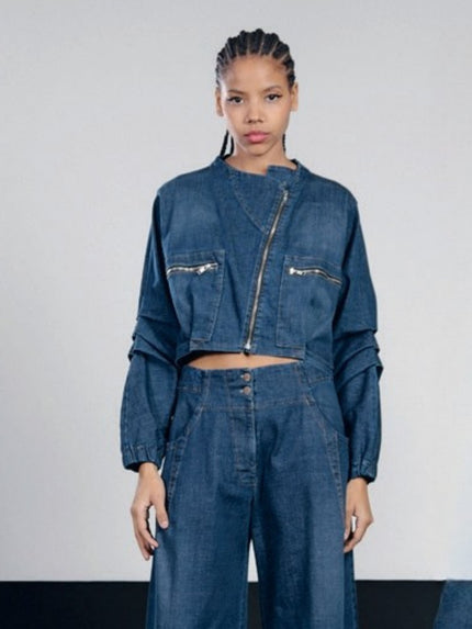 Lurdes-Bergada-Womens-Cropped-Denim-Jacket-M25-120-AW25-3