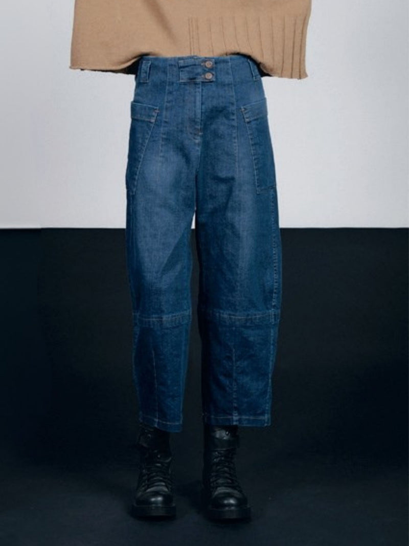 Lurdes-Bergada-Womens-Jeans-Denim-Blue-M25-090-AW25