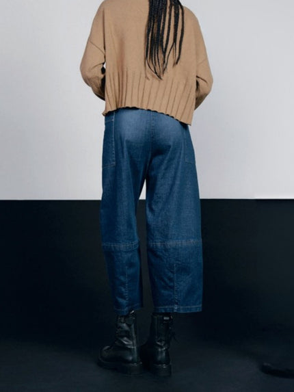 Lurdes-Bergada-Womens-Jeans-Denim-Blue-M25-090-AW25