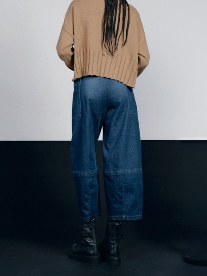 Lurdes-Bergada-Womens-Jeans-Denim-Blue-M25-090-AW25