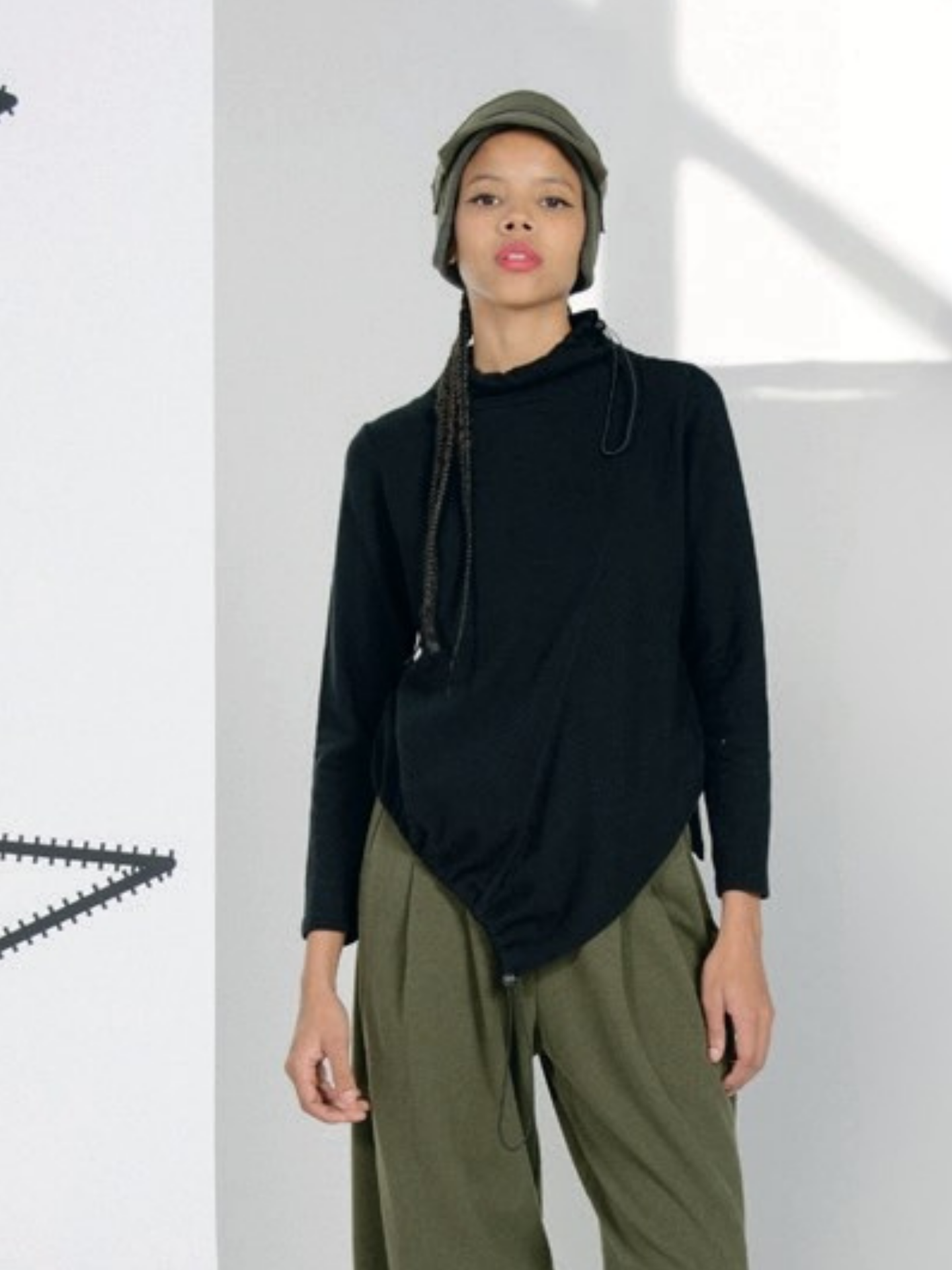 Lurdes Bergada AW25 - Women's T-Shirt in Black M25 751