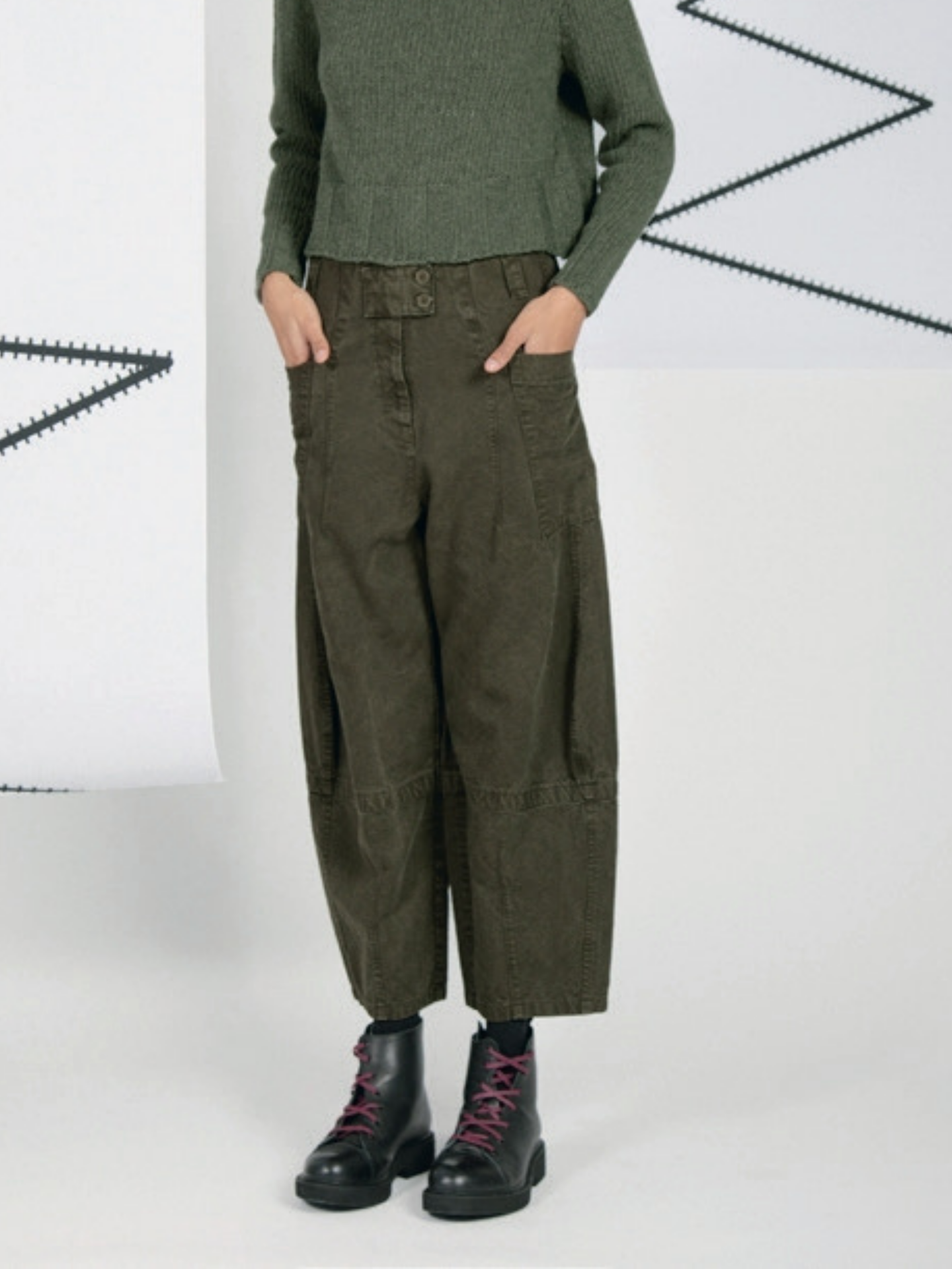 LurdesBergadaAW25-Women_s-TrousersinKhaki-M25-360