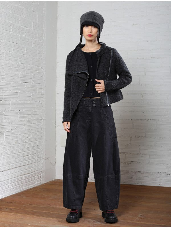 Lurdes Bergada  - Women's Barrel Jean in Black M25 360