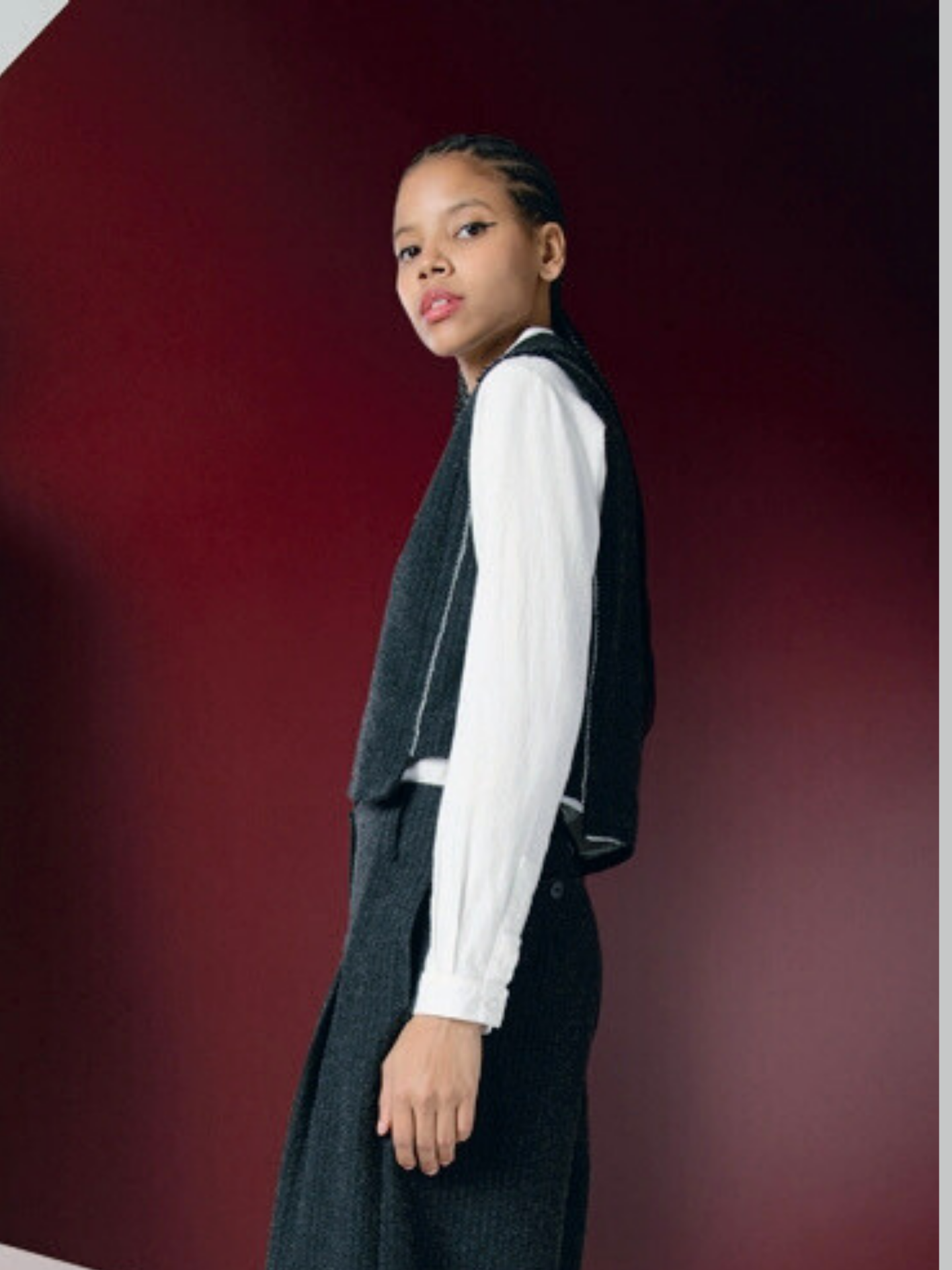 LurdesBergadaAW25-Women_sWaistcoatinGreyM25460_2