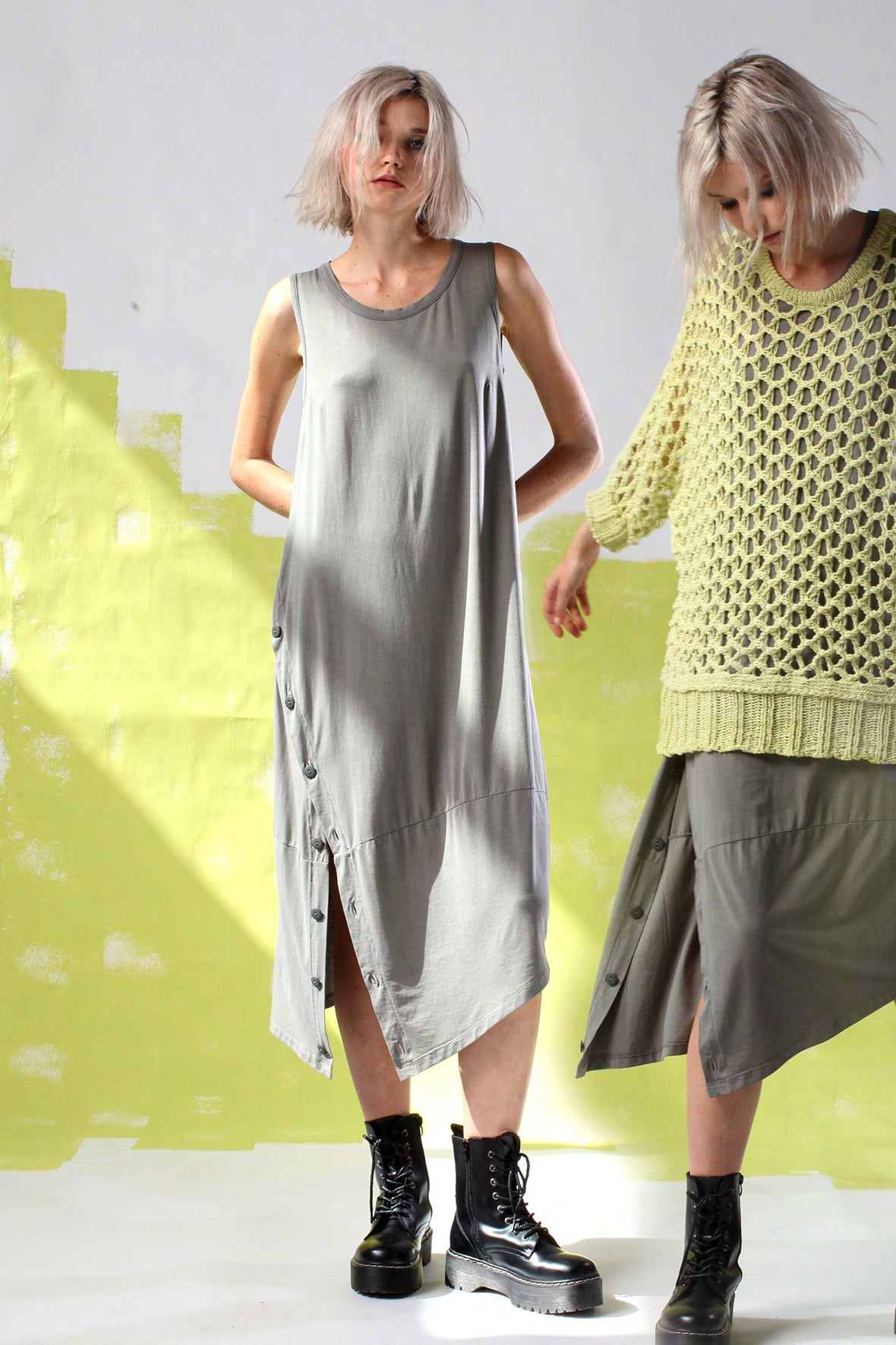 Lurdes Bergada - Asymmetric Jersey Dress