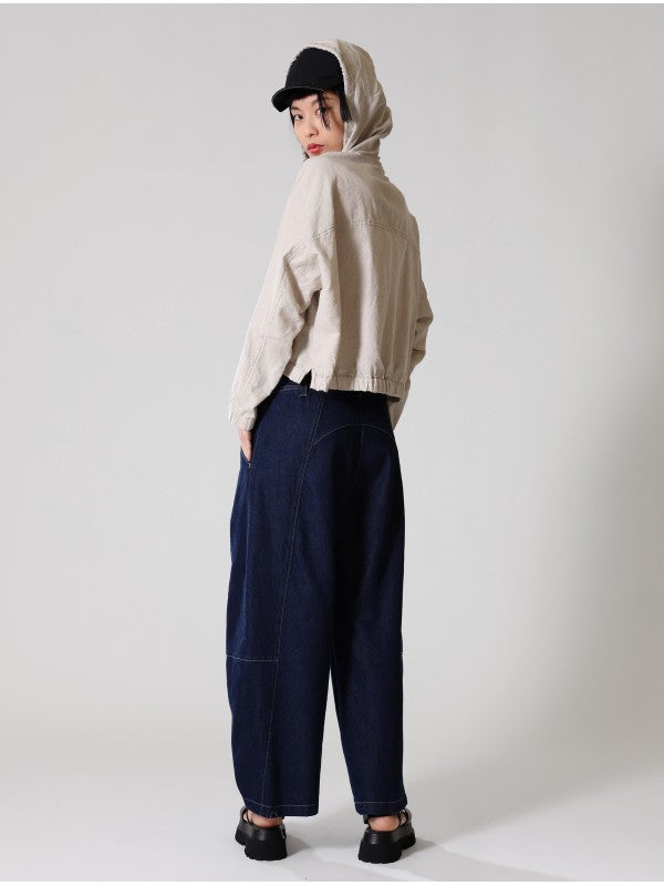 Lurdes -Bergada - SS26-Women's -Cropped- Linen- Blend- Jacket- U26 060-4
