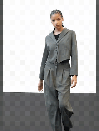 Lurdes Bergada AW25 -  Women's Moss Blazer M25 170 + Trousers M25 140