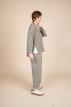 Mama-b-Preciso-Q-Women-s-Check-Trousers