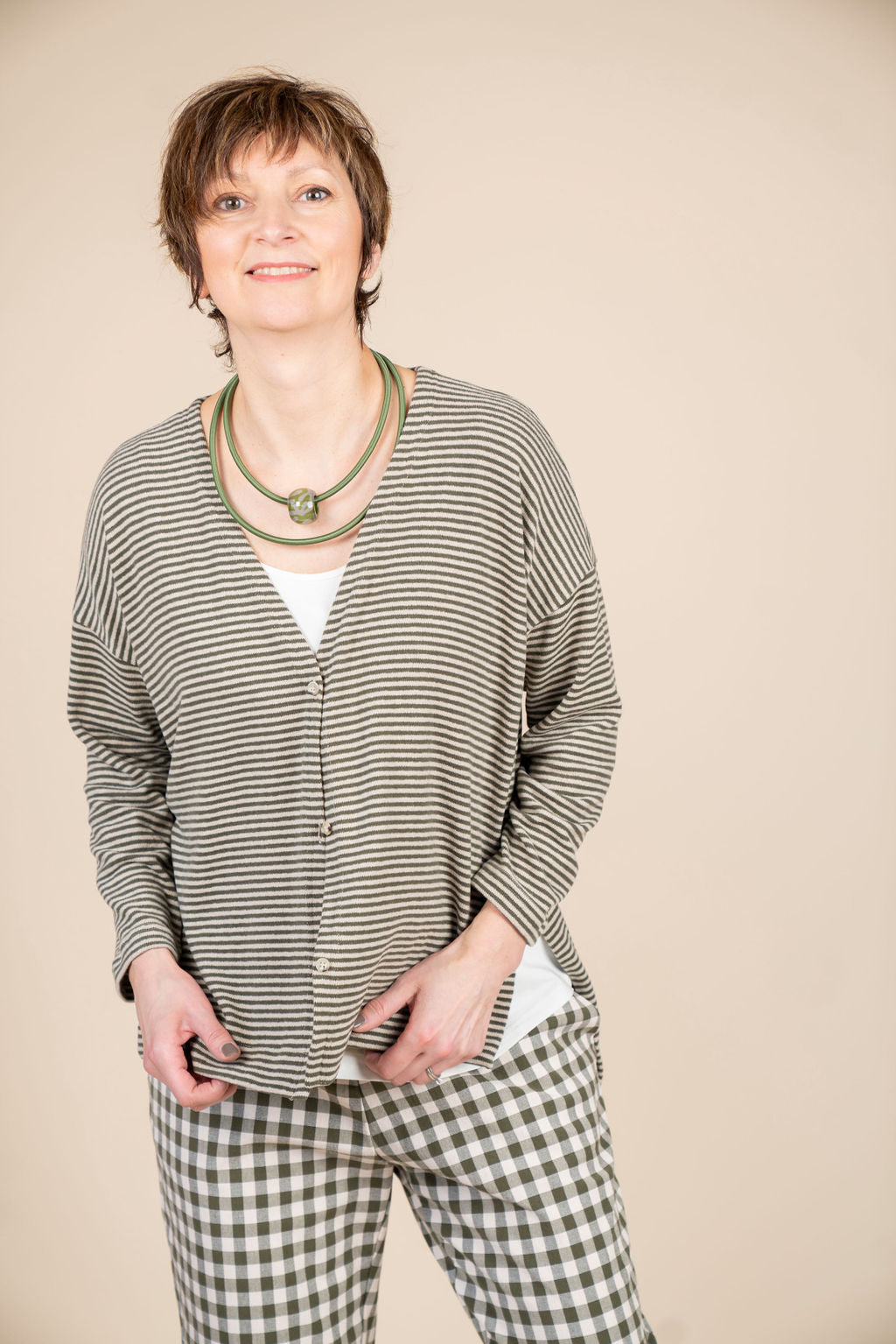 Mama-B-Cosmico-Women-s-Striped-Cardigan