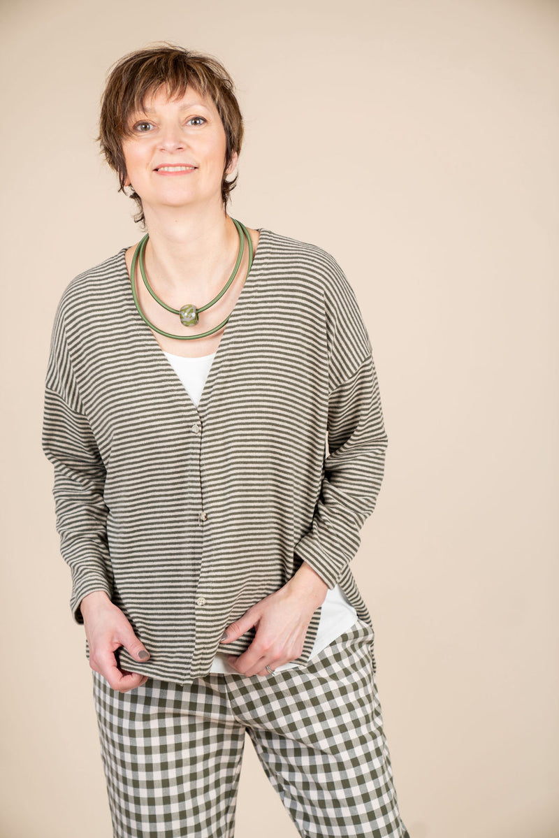 Mama-B-Cosmico-Women-s-Striped-Cardigan