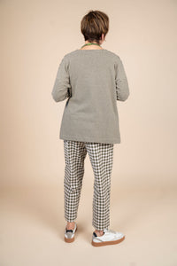 Mama-b-Preciso-Q-Women-s-Check-Trousers