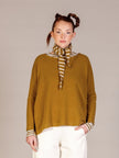 Mama B AW26 - Women's MARTIS Fleece Jumper in Caramello at Kings Road Fashions, Leighton Buzzard, UK