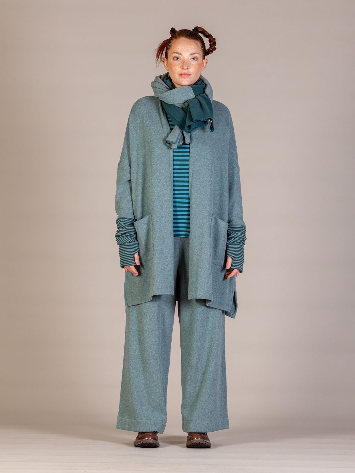 Mama- B -AW26 - Women's -Soufle -Cardigan - Melange -Fleece- at kings Road Fashions, Leighton Buzzard, UK
