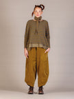 Mama B AW26 - Women's BAMBOO Oversized Stripe Fleece Top With Trim at Kings Road Fashions, Leighton Buzzard, UK
