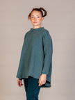 Mama B AW26 - Women's Spino Swing Fleece in Atlantic Narrow Stripe at Kings Road Fashions, Leighton Buzzard, Bedfordshire, UK