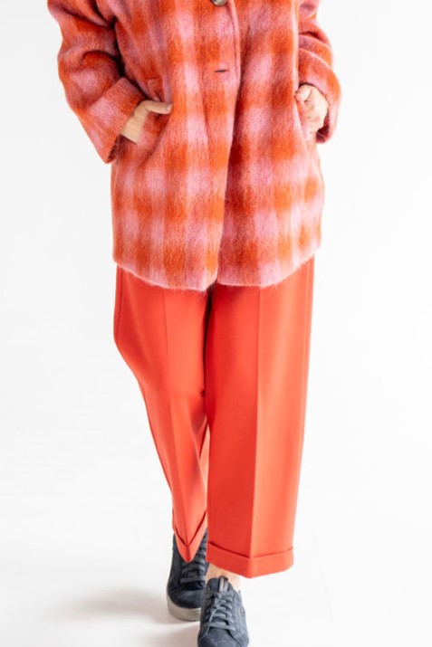 Maria Bellentani Jersey Cuffed Pant