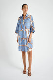 Marie Méro - Women's Large Floral Print Shift Dress - DR16/715