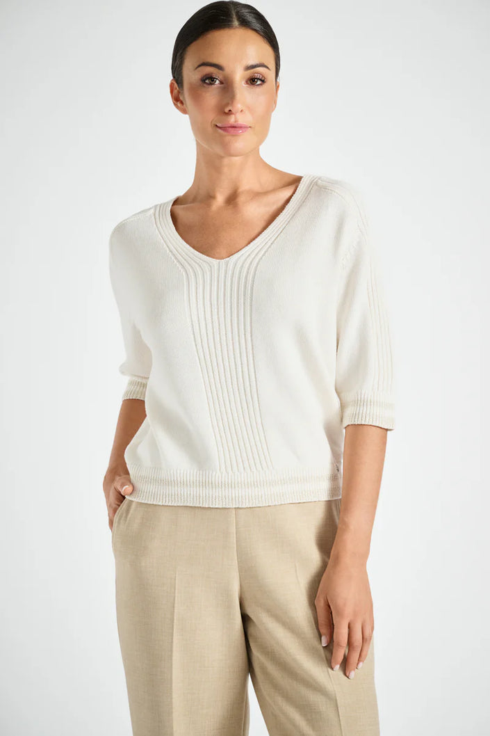 Marie-Mero-Womens-V-Neck-Sweater-Ecru-540611_ws1_hr