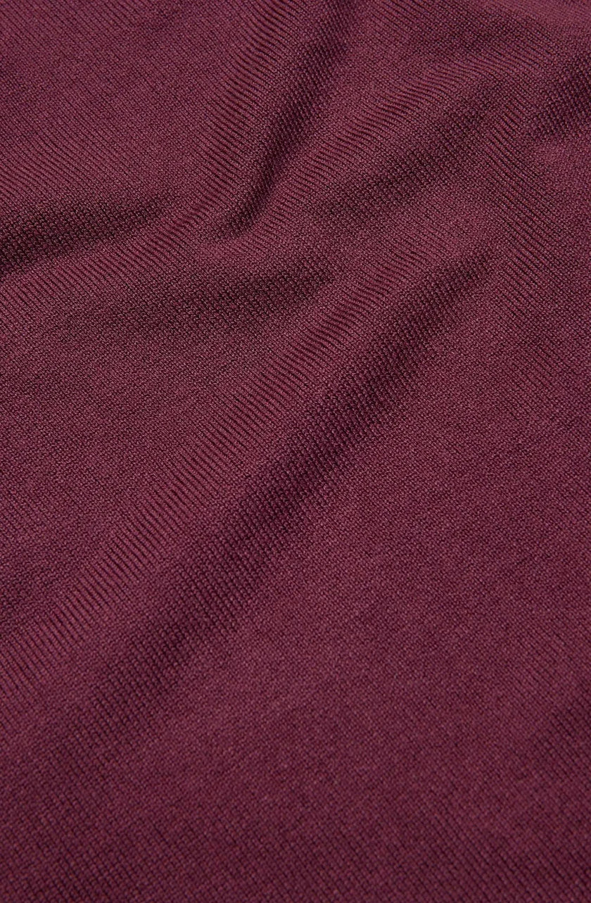 Masai AW26 Women's Fanasi 1001128 Long Fine Knit Sweater in Fig at Kings Road Fashions, Leighton Buzzard, UK