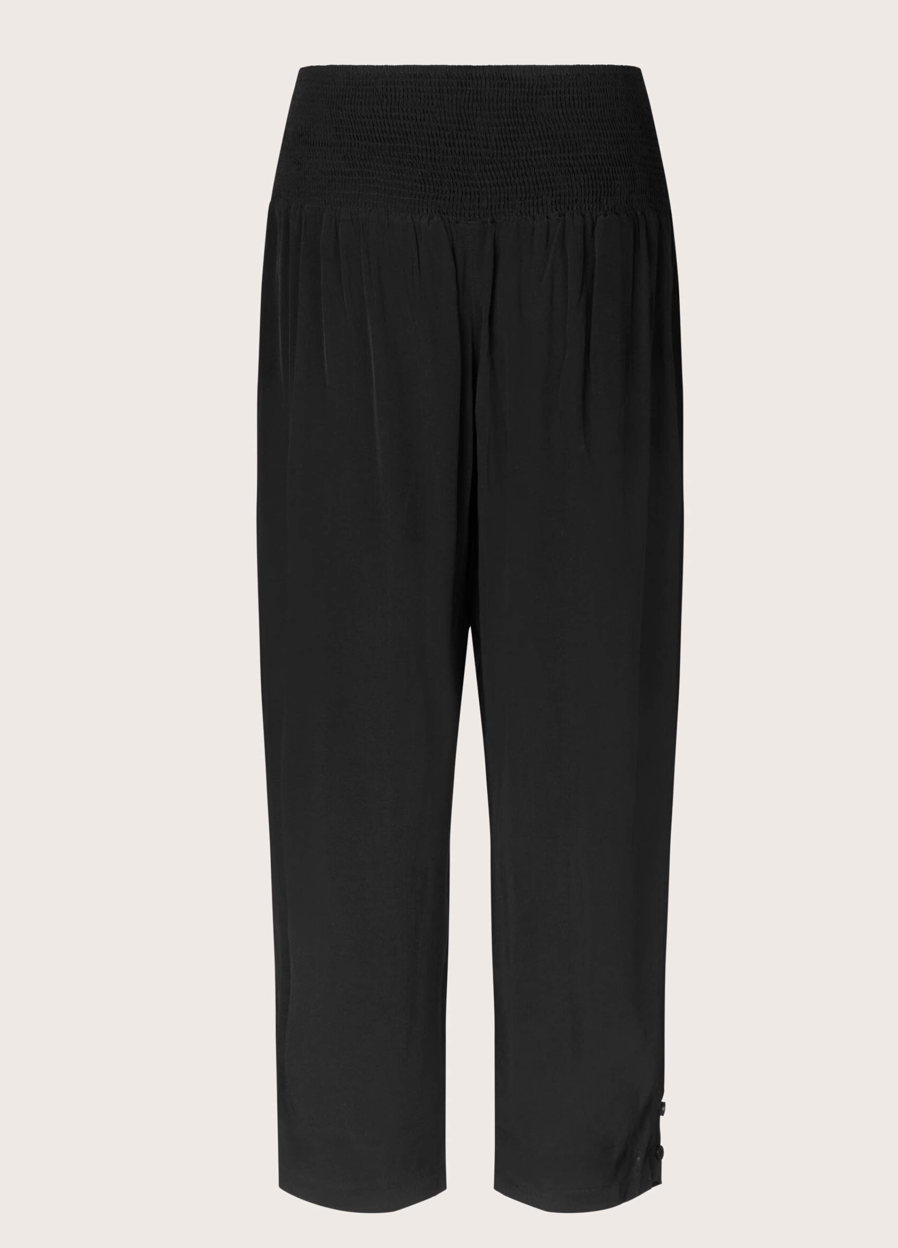 Masai-Women-s-Penna-SS25-Viscose-Trousers-Black-1007756-kings-road-fashions