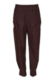Naya-AW26-Womens-Cuff-Trouser-Choco-NAW26-101-GS-1-at-Kings-Road-Fashions-Leighton-Buzzard-UK