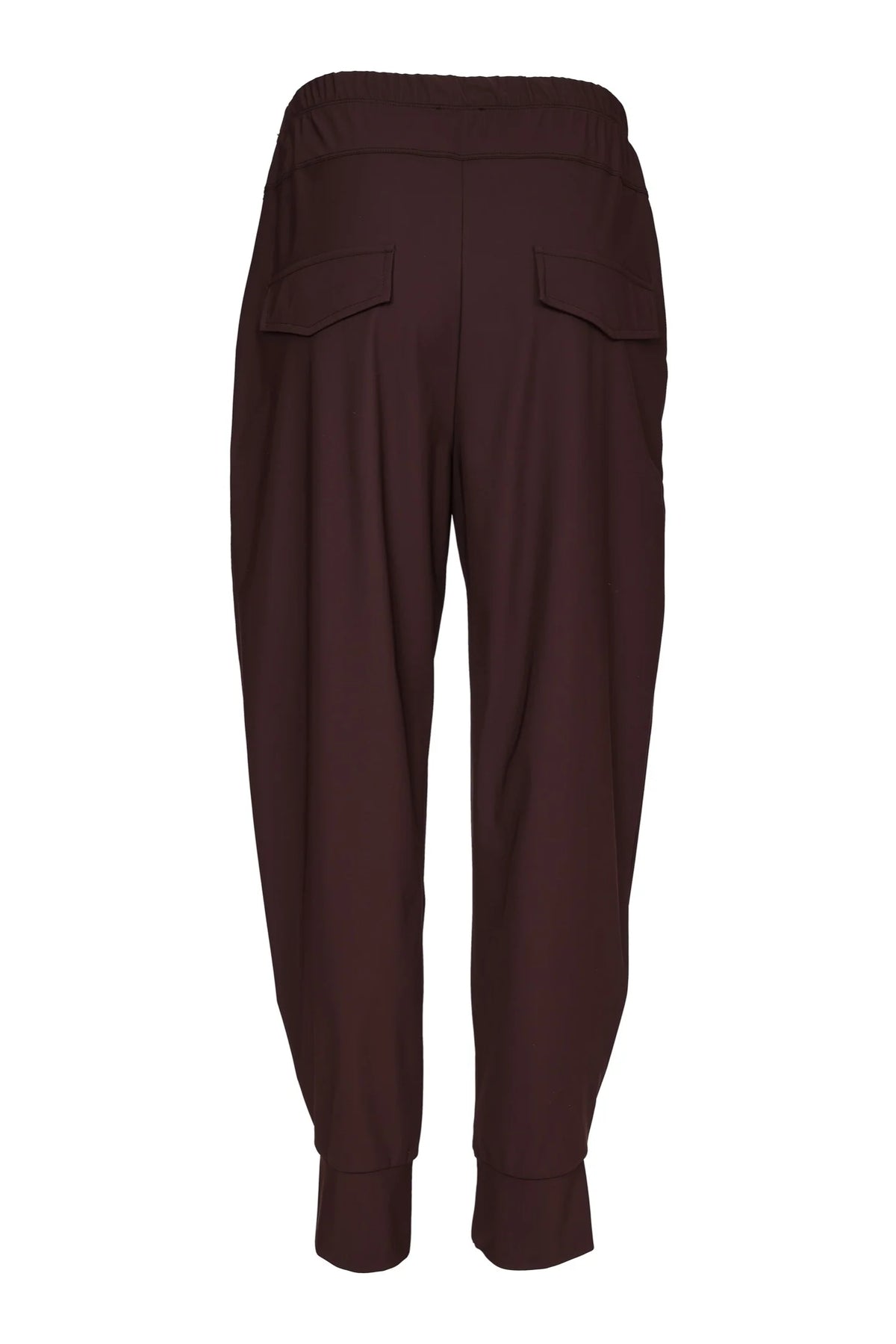Naya-AW26-Womens-Cuff-Trouser-Choco-NAW26-101-GS-1-at-Kings-Road-Fashions-Leighton-Buzzard-UK