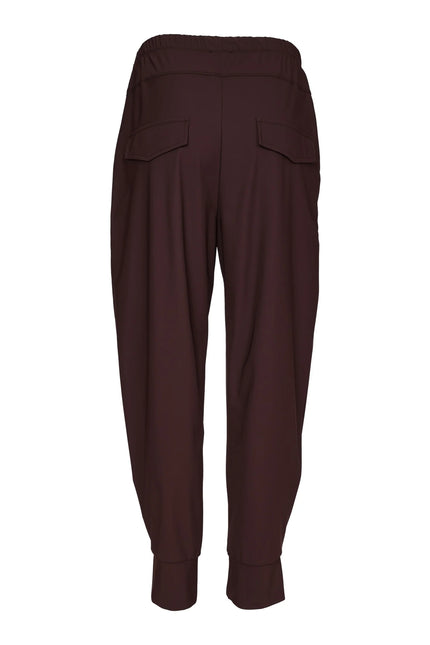 Naya-AW26-Womens-Cuff-Trouser-Choco-NAW26-101-GS-1-at-Kings-Road-Fashions-Leighton-Buzzard-UK